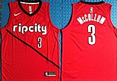 Blazers 3 C.J. McCollum Red City Edition Nike Swingman Jersey,baseball caps,new era cap wholesale,wholesale hats